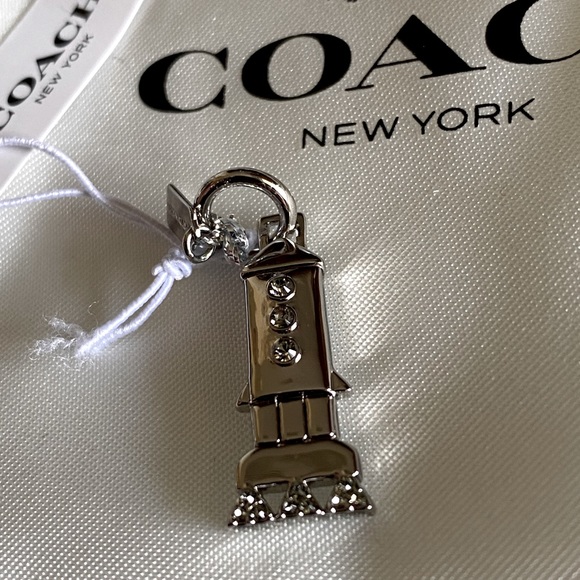 Coach NASA Rocket Space Necklace Charm Collection - Picture 5 of 7
